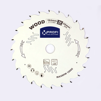 Lame de scie circulaire de haute qualité de 165 mm avec 24 dents pour la coupe du bois et du bois franc, scie TCT OEM/ODM de qualité professionnelle