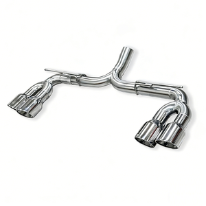 Sistema di Scarico Posteriore per <span class=keywords><strong>Audi</strong></span> S3 2.0T <span class=keywords><strong>8V</strong></span> 2014-2020, Modifica ad Alte Prestazioni con 4 Terminali di Scarico - Product Image 5