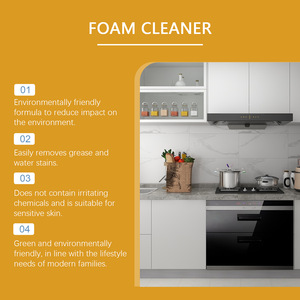 Mousse nettoyante multifonctionnelle pour enlever les taches d'huile lourde pour poêle à plancher de meubles à <span class=keywords><strong>usage</strong></span> domestique - Product Image 3