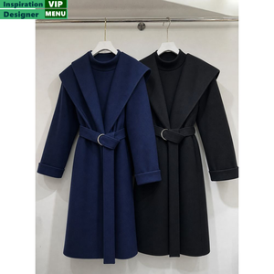 Chaqueta corta acolchada informal con cuello alto y cremallera para mujer, abrigo cálido de invierno para uso diario, chaquetas para mujer al por mayor - Product Image 3