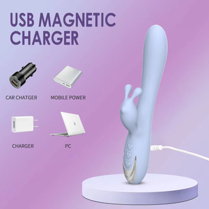Adult Rabbit <b>Vibrator</b>-<b>Rechargeable</b> Battery 10-Speed Food Grade Silicone Waterproof - Product Image 2