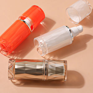 Nueva botella de bomba de suero vacía personalizada de alta calidad de 30ml y 50ml, botella de protección solar de loción de plástico - Product Image 6