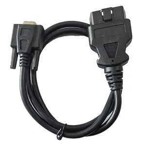 9pin Male To Female Connector Obd2 Serial Adapter Cable Db9 Cable