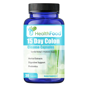 Capsules de nettoyage du côlon de haute qualité, 15 jours, avec extraits d'herbes, capsules végétaliennes, capsules amincissantes, complément alimentaire sain pour la perte de poids - Product Image 1