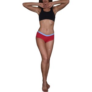 Paquete de 10 Pantys Tipo Boyshort para Mujer, Cintura Media, 100% Algodón, Transpirables, Estilo Hipster - Product Image 3