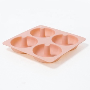 Mới đến Silicone Pan Donut Khay nướng silicon khuôn biểu tượng tùy chỉnh hộp màu Khuôn bánh công cụ màu xám, màu đen hoặc như tùy chỉnh 96 gam - Product Image 5