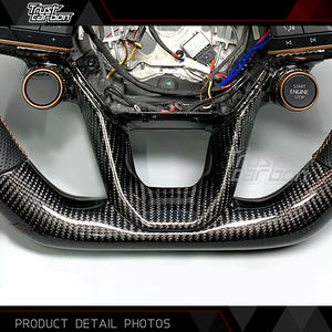 Volant en fibre de carbone personnalisé avec LED intelligentes pour Seat <span class=keywords><strong>Cupra</strong></span> Tavascan Terramar <span class=keywords><strong>Formentor</strong></span> VZ <span class=keywords><strong>Leon</strong></span> Ibiza Ateca Arona - Product Image 5