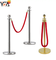 Supports de poteaux de corde de velours de tapis rouge de VIP