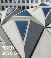 Fenêtre dôme panoramique automatique à ouverture par le haut en aluminium et verre trempé, insonorisée, à haute efficacité énergétique et anti-chaleur, design moderne et personnalisé