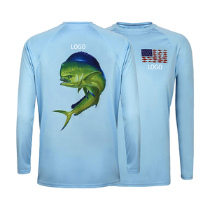 Haute qualité hommes UPF 50 chemises de pêche d'été Logo personnalisé 4 voies extensible à manches longues imperméable - Product Image 4