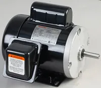 Moteur à induction monophasé 115/230V 0,75KW à montage sur pied, NEMA, haute efficacité, démarrage par condensateur pour équipement industriel