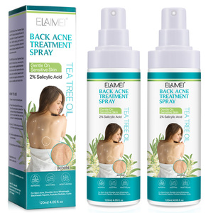 Spray ELAIMEI para el Tratamiento del Acné de Espalda, Hombros y Espalda, con Aceite de Árbol de Té, 2% de Ácido Salicílico, Hidratante, para Puntos Negros, Espinillas y Papules - Product Image 6