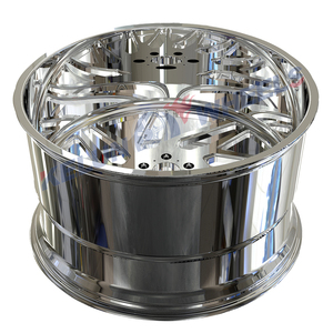 ล้อฟอร์จสั่งทำพิเศษ ขนาด 28*16 ขัดเงา/พ่นสี สำหรับรถขับเคลื่อน 4 ล้อ ล้อเดี่ยว - Product Image 5