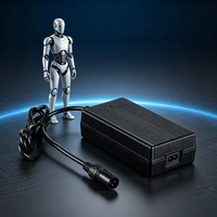 Chargeur de batterie lithium-ion industriel 42V 12A 504W pour robot 36V et AGV avec protection multi-couches