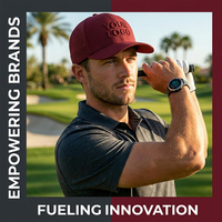 Casquettes de baseball unisexes imperméables légères à séchage rapide avec panneaux en maille respirante pour le sport et le golf