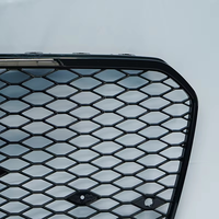 Grille inférieure en maille ABS noir brillant style RS6 pour Audi A6 C7 S6 12-15 |   Installation facile |   Garantie de 3 mois