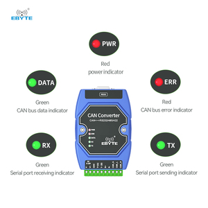 Ebyte-Convertidor DE DATOS DE PROTOCOLO CAN Bus, convertidor de protocolo CAN2.0 a RS485/<span class=keywords><strong>RS232</strong></span>/RS422, modelo Modbus, tipo CAN - Product Image 5