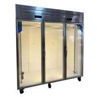 Vente chaude bonne qualité commerciale grande capacité boeuf mouton suspendu viande armoire réfrigérateur congélateur vitrine