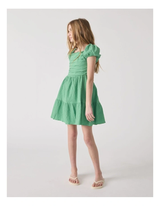 Ropa de Verano de Algodón Atractiva para Niñas, Creada con Detalles Visuales Decorativos, Textura Suave y Comodidad Relajada - Product Image 2