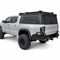 Capot de camionnette en aluminium à profil bas, étanche, scellé, verrouillable, OEM, vente en gros, modèles 2023, 2024, 2025