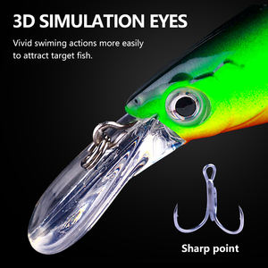 Schwere Nowenschleppköder 130 mm 37 g Kunststoff Angeln Köder Salzwasser Langwerfen Rolling Action Angeln Nowenschleppköder - Product Image 3