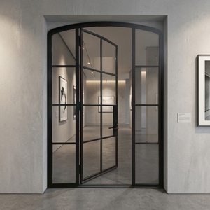 <span class=keywords><strong>Porta</strong></span> Pieghevole in Alluminio e Vetro Francese, Impermeabile, Insonorizzata, Ermetica, a Doppio Vetro <span class=keywords><strong>con</strong></span> Riempimento di Argon, per Hotel e Sale Banchetti - Product Image 5