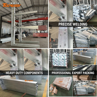 Estanterías Cantilever de Alta Resistencia, Galvanizadas en Caliente, Resistentes a la Corrosión, Ecológicas, Personalizables, de Una o Dos Caras, Fabricadas en China
