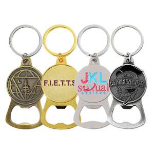 Free logo Design Personalized Custom Shape logo Metal Beer Opener Keychain Key Chain Holder Customized Bottle Opener