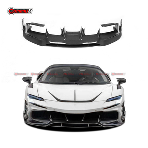Diffuseur avant en fibre de carbone sèche de style MSY, pièce automobile la plus vendue pour Ferrari SF90 - Product Image 4