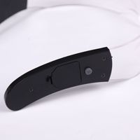 Lunettes lumineuses LED en acrylique style nid d'abeille, double commande, 12 modes personnalisables, pour festivals de musique - Vente transfrontalière à succès