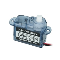 P0025 Servomoteur 2,5g 0,07s à Engrenages Plastiques Mini Micro Servomoteur pour RC, Planeur, Avion, Hélicoptère, Modèles Aéronautiques, Kits DIY