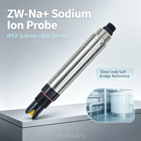 Ensemble sonde et contrôleur d'ions potassium RS485 K+, moniteur de qualité de l'eau en ligne pour le traitement de l'eau potable et municipale