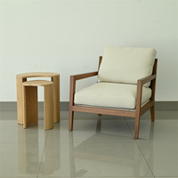 Nordic Luxus Wohnzimmer Lounge Farbe Sofas Stühle mit Arm Heim Schlafzimmer-Stuhl Stoff Seitensessel Lounge-Sessel