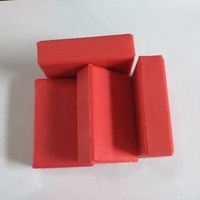Usine en gros couleur rouge éclaircissant la peau et éclaircissant soin de la peau barre de savon 100g acide kojique barre de savon pour l'utilisation de la toilette