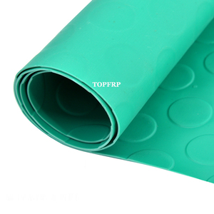 Tapete de Piso Antideslizante de Goma con Patrón de Diamantes para Almacenes Industriales y Garajes, en Rollo, para Proteger Alfombras de Pisos de Fábrica - Product Image 4