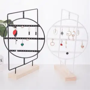 Дизайнерская деревянная вешалка для браслетов/ожерелий, демонстрационная вешалка для ювелирных изделий, подставка-держатель для ювелирных изделий, демонстрационный Органайзер