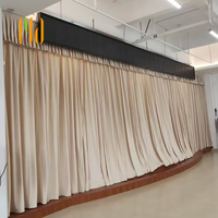 Rideau Acoustique Anti-Bruit Premium Ignifuge en Tissu 100% Polyester Haute Densité à Forte Obscurcissement pour Studio d'Enregistrement