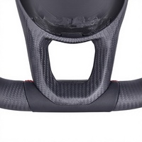 Volant de voiture LED en fibre de carbone mat pour Lamborghini Gallrado Urus Aventador Huracan