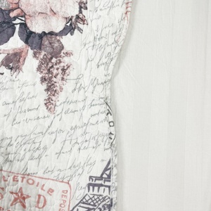 <strong>Bedspread</strong> Quilted <strong>Bedspread</strong> Cotton 100% Printed Embroidery for Hotel <strong>Kingsize</strong> <strong>Bedspread</strong> - Product Image 5