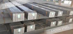 قضيب صلب بزاوية مسطحة من شركة ايسي ، C45 Ck45 ، من نوع A36 Q235 SAE ، كربون دائري منخفض - Product Image 5