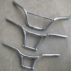 Guidons en forme de Riser en fer chromé pour vélos d'enfants, durables, fabriqués en Chine - Product Image 1