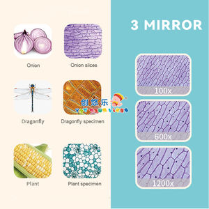 <span class=keywords><strong>Microscopio</strong></span> EPT para Niños 1200X HD, Kit <span class=keywords><strong>de</strong></span> Ciencias con Compensación <span class=keywords><strong>de</strong></span> Luz Inteligente y Función <span class=keywords><strong>de</strong></span> Observación con Teléfono Móvil, Juguete STEM - Product Image 2