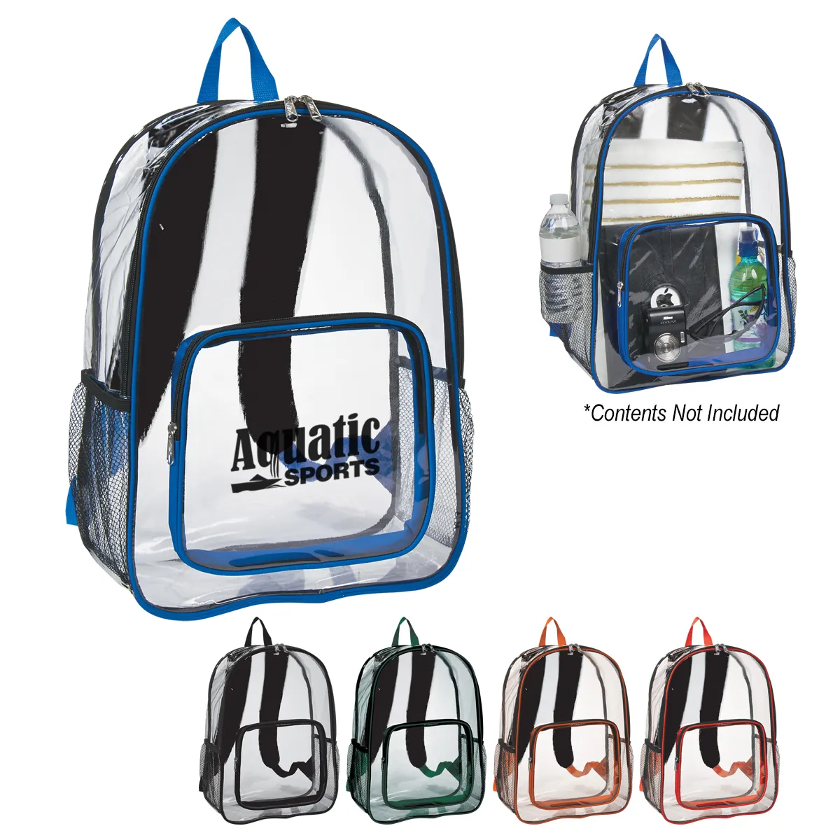 Doorzichtige Rugzak School Rugzak Doorzichtige Pvc Tas