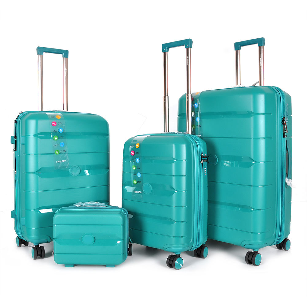Shop Our Hot Sale Plastic PP Luggage Set with Spinner Wheels