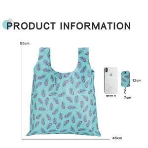 Sac de courses pliable, écologique, résistant, recyclable en usine, lavable, pour un usage quotidien et pour offrir en cadeau - Product Image 2