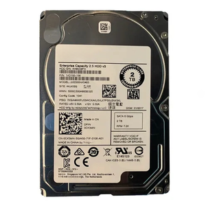 100-580-694 fabrika paketlenmiş Exx 2TB 7.2K 3.5 inç 6G 64MB önbellek SATA sabit disk HDD - Product Image 1