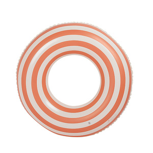 Anillo de Natación Inflable Retro a Rayas para Niños, Equipo de Juego Acuático, Material de PVC, Grosor de 22 Hilos, Uso Doméstico - Product Image 4