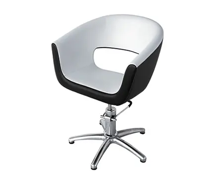 Cadeira moderna <span class=keywords><strong>simples</strong></span> e confortável para barbeiro, cadeira elegante para salão de beleza