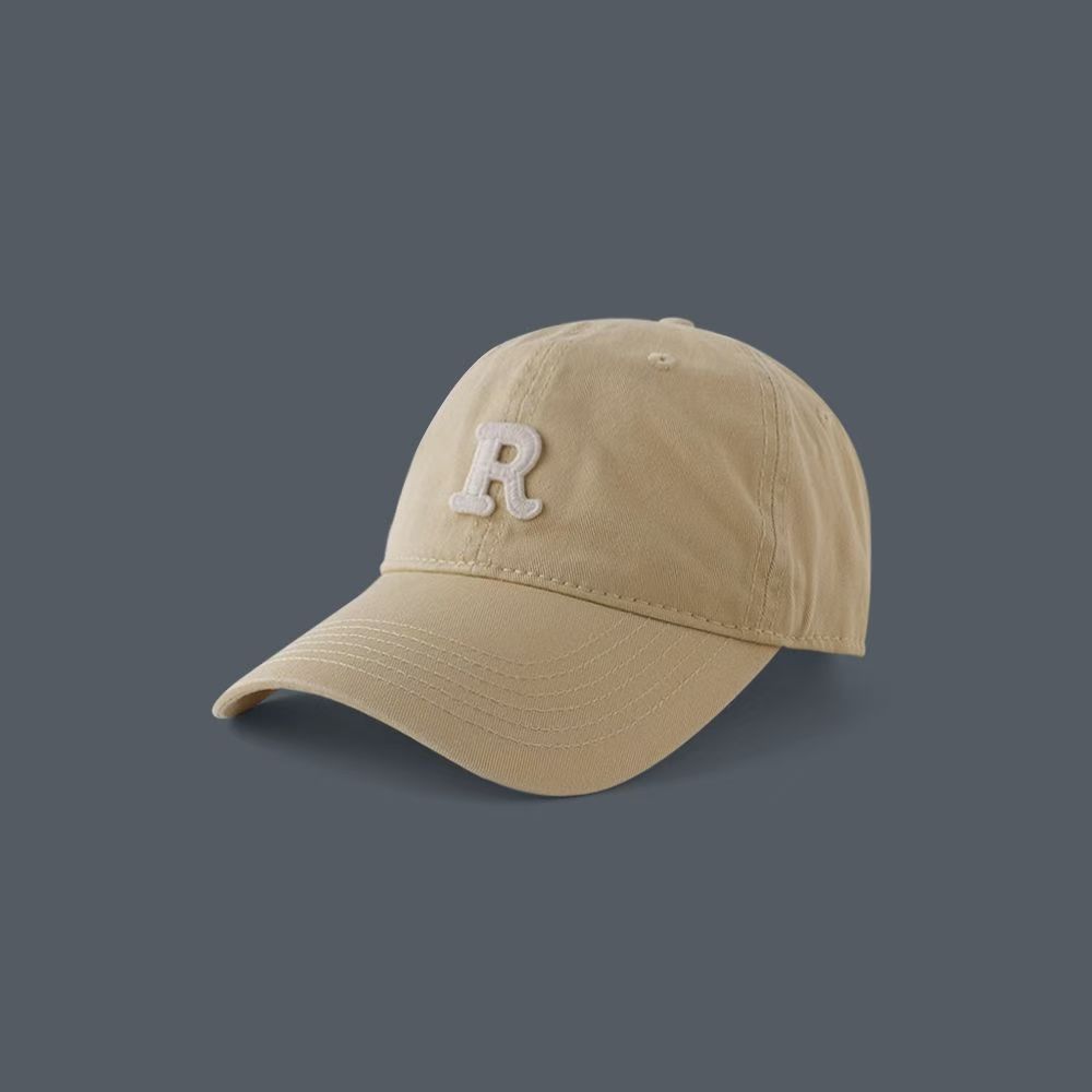 Casquette de baseball avec logo R [Kaki]