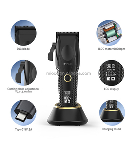 <span class=keywords><strong>Tondeuse</strong></span> à cheveux et barbe professionnelle MIOCO M9618 pour hommes, rechargeable, USB, très vendue, pour usage domestique - Product Image 3